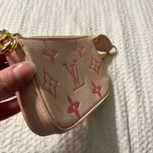 Louis Vuitton Pink Monogram Clutch